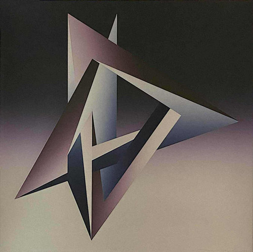 "Expression-80-F" Silkscreen print, 1977