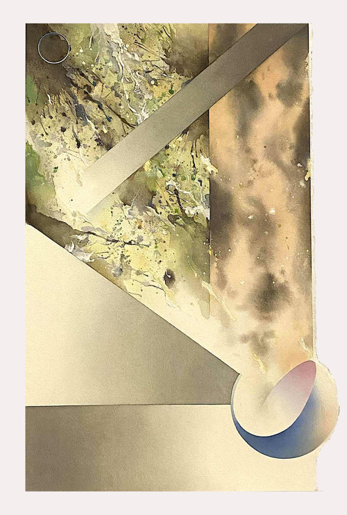 "Stillness" Watercolor, 1982