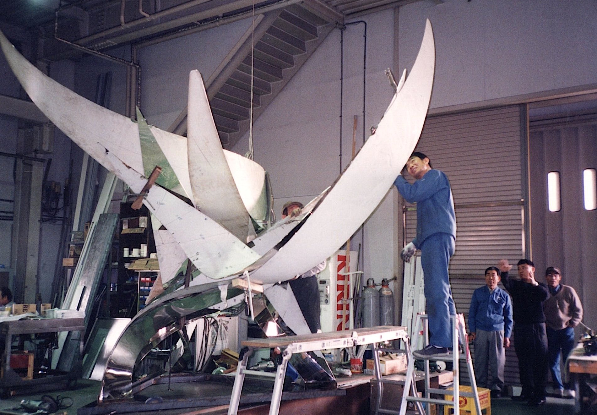 Making Fist Monument Perpetual Flight-II Beyond Time and Space